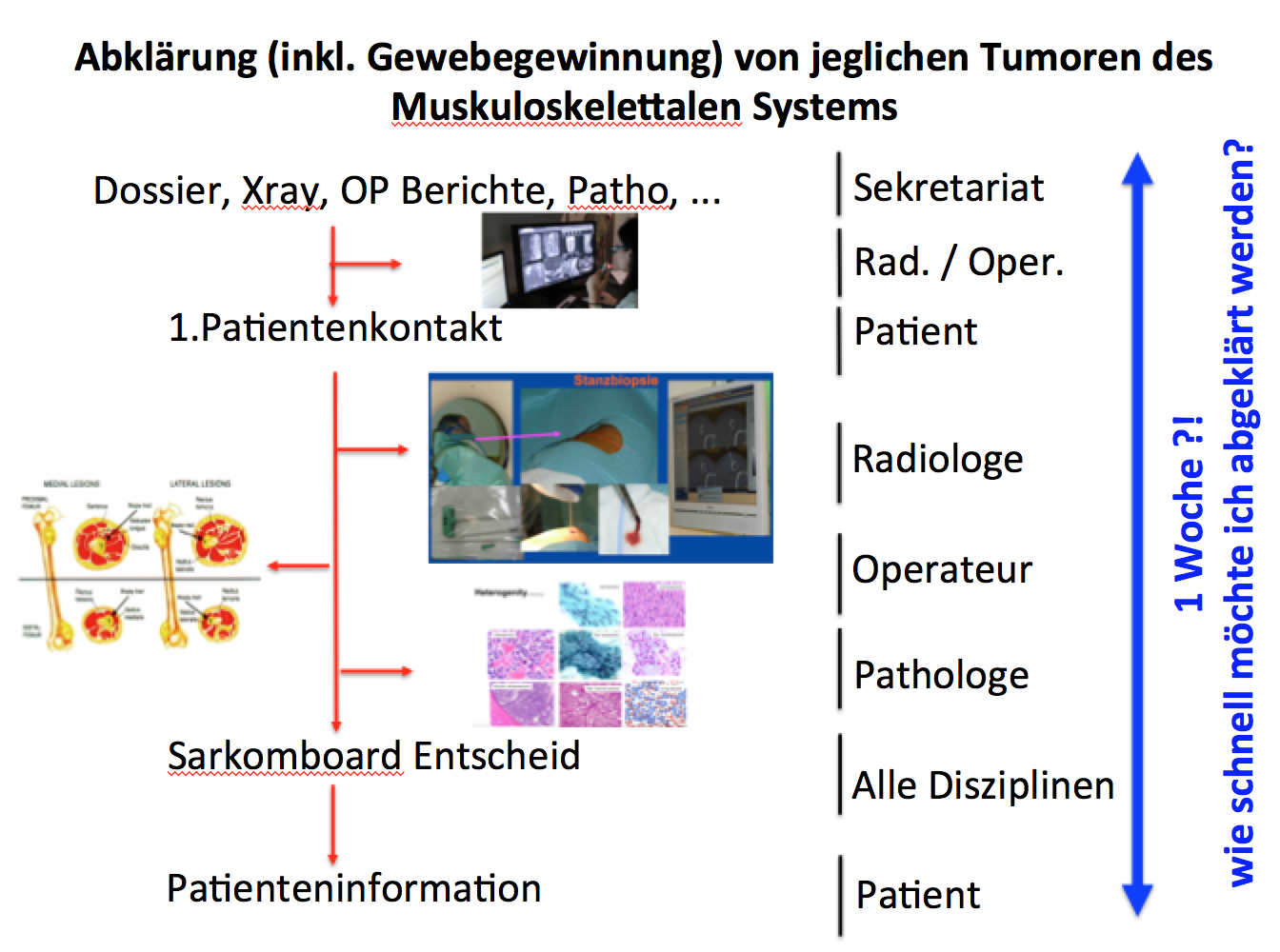 Abklärung von Tumoren